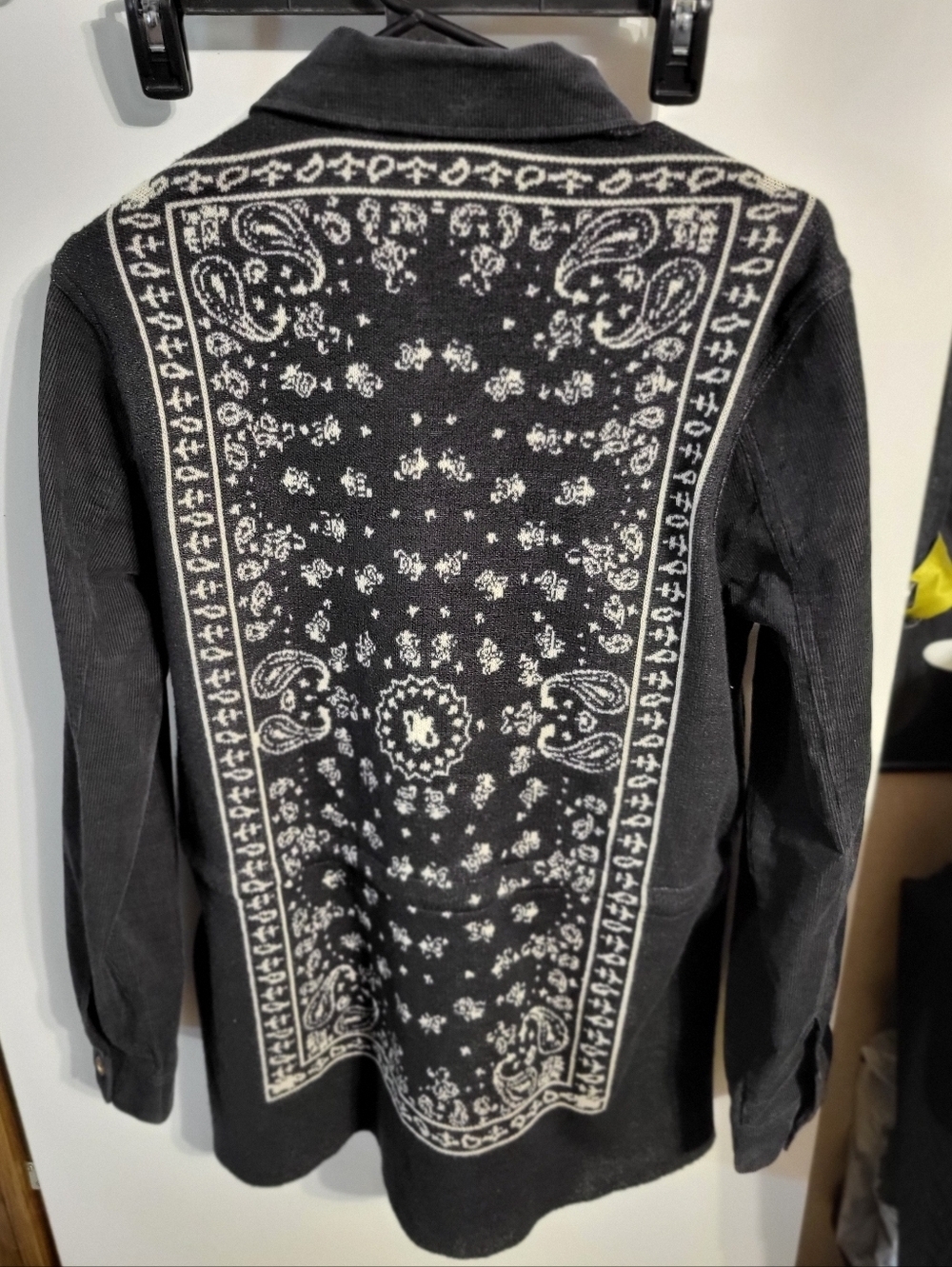 NEW Cruel Denim Women’s Black Corduroy Button Shacket SZ L - Picture 4 of 7